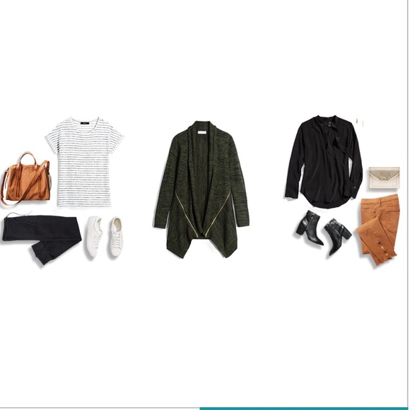 Emily Rose green open sweater - Picture 6 of 6